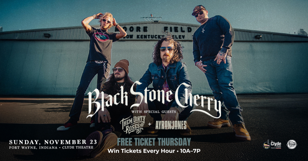 Black Stone Cherry | Free Ticket Thursday