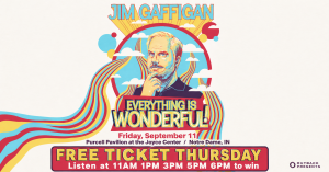 Free Ticket Thursday with Jim Gaffigan thumbnail