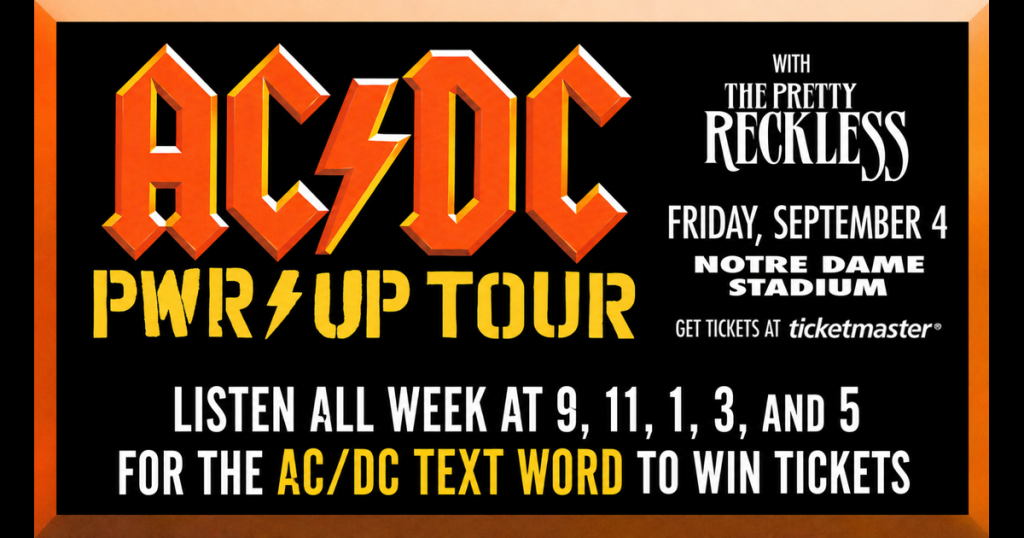 AC/DC Text Word
